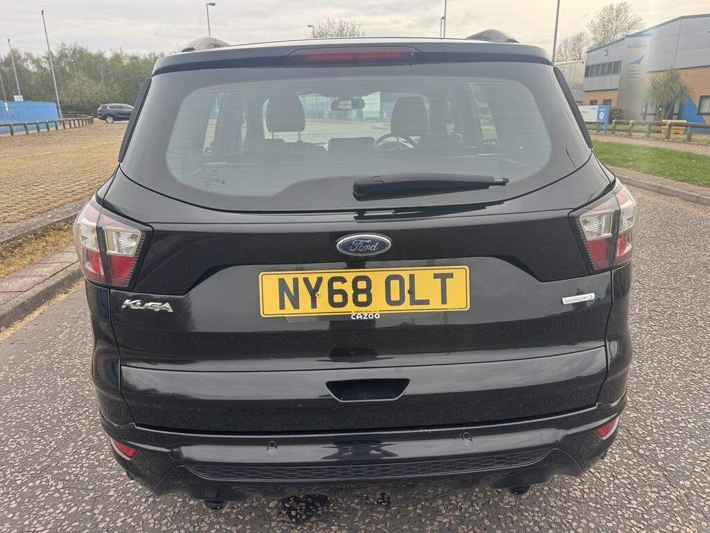 Ford Kuga 1.5 T Ecoboost St-line 2019 NY68OLT Black #4