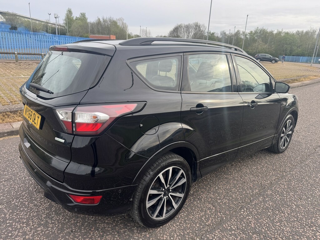 Ford Kuga 1.5 T Ecoboost St-line 2019 NY68OLT Black #5