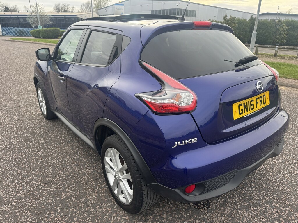 Nissan Juke 1.2 Dig-t N-connecta 2016 GN16FRO Blue #4