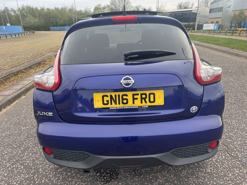 Nissan Juke 1.2 Dig-t N-connecta 2016 GN16FRO Blue #5
