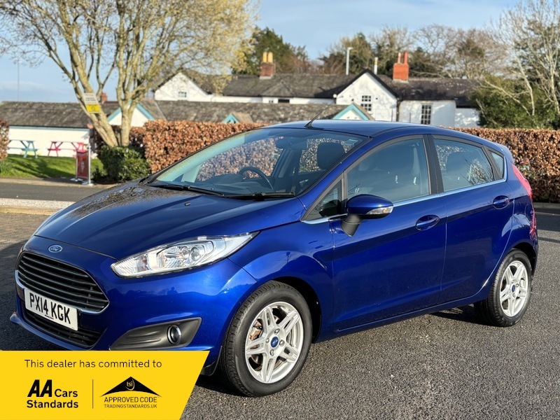 Ford Fiesta Zetec Automatic Blue