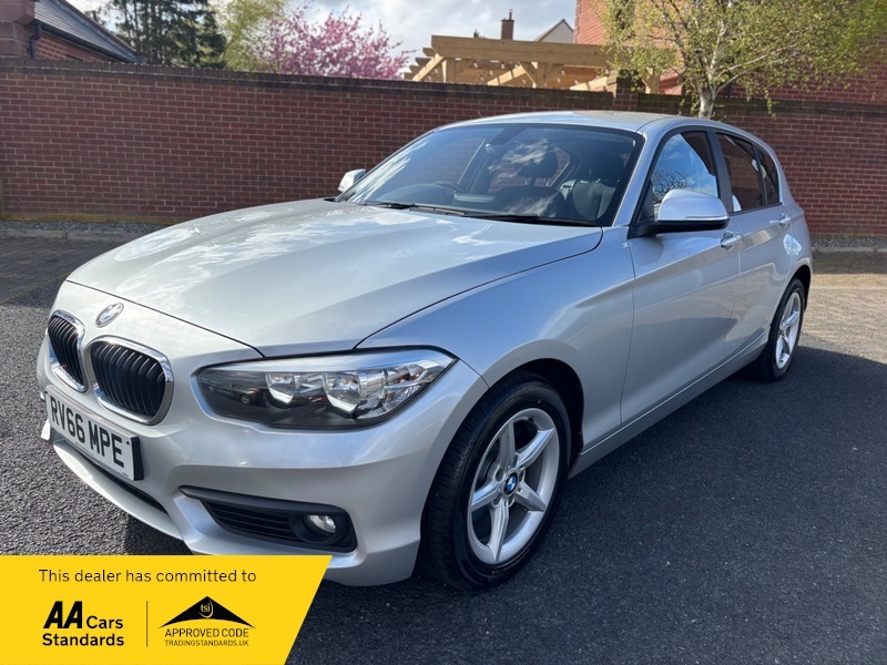 BMW 1 Series 116D Se Silver