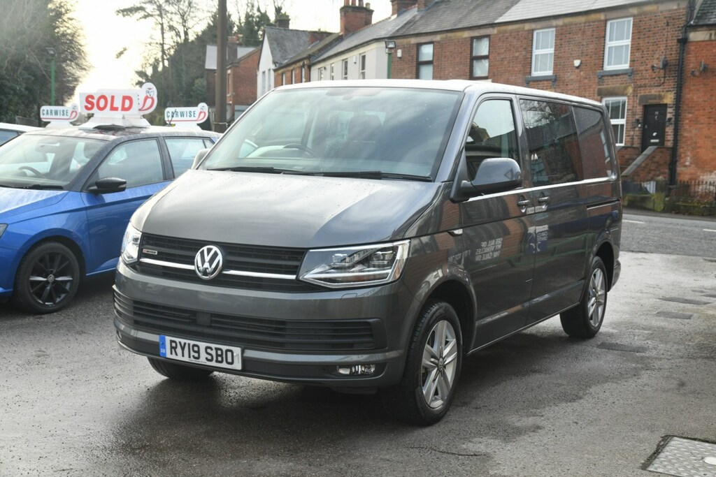 Volkswagen Transporter 2.0 Bitdi T32 Highline Kombi Double Cab RY19SBO Grey #4