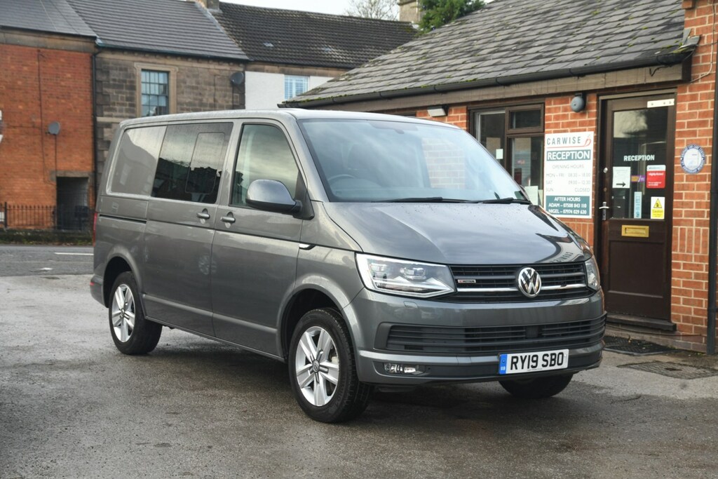 Volkswagen Transporter 2.0 Bitdi T32 Highline Kombi Double Cab RY19SBO Grey #5