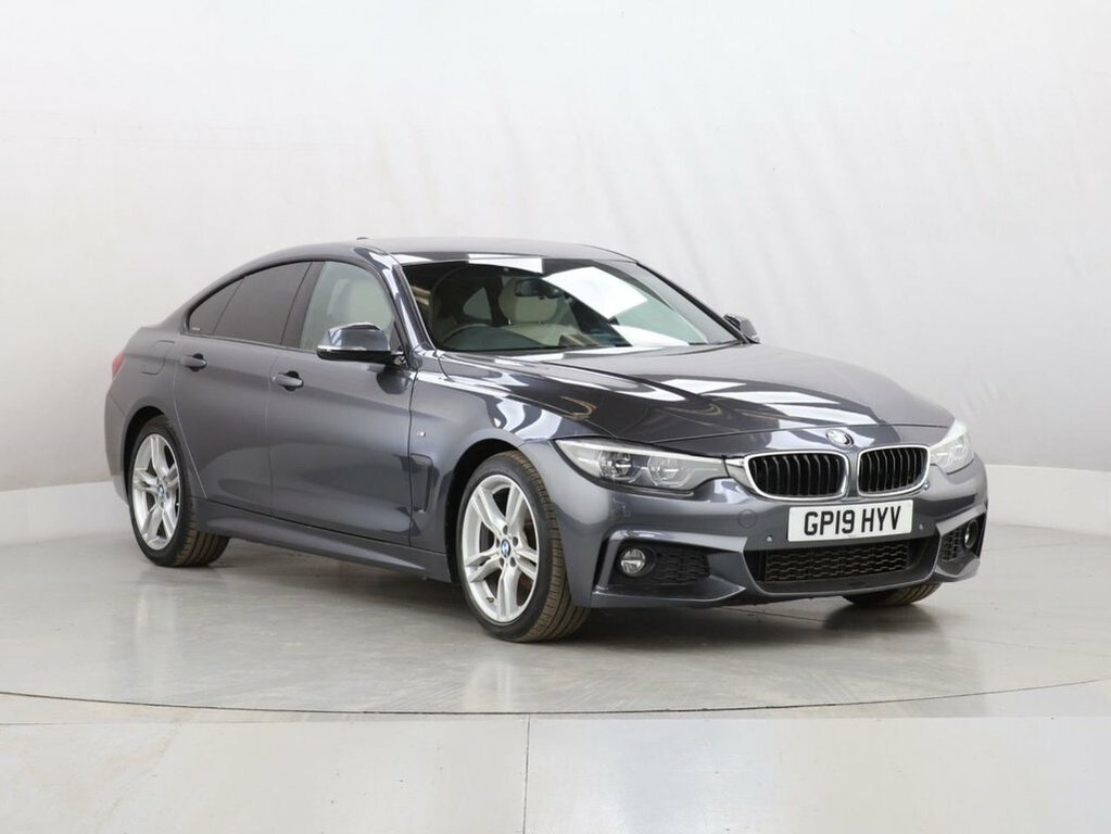 BMW 4 Series Gran Coupe 2L M Sport GP19HYV Grey #3