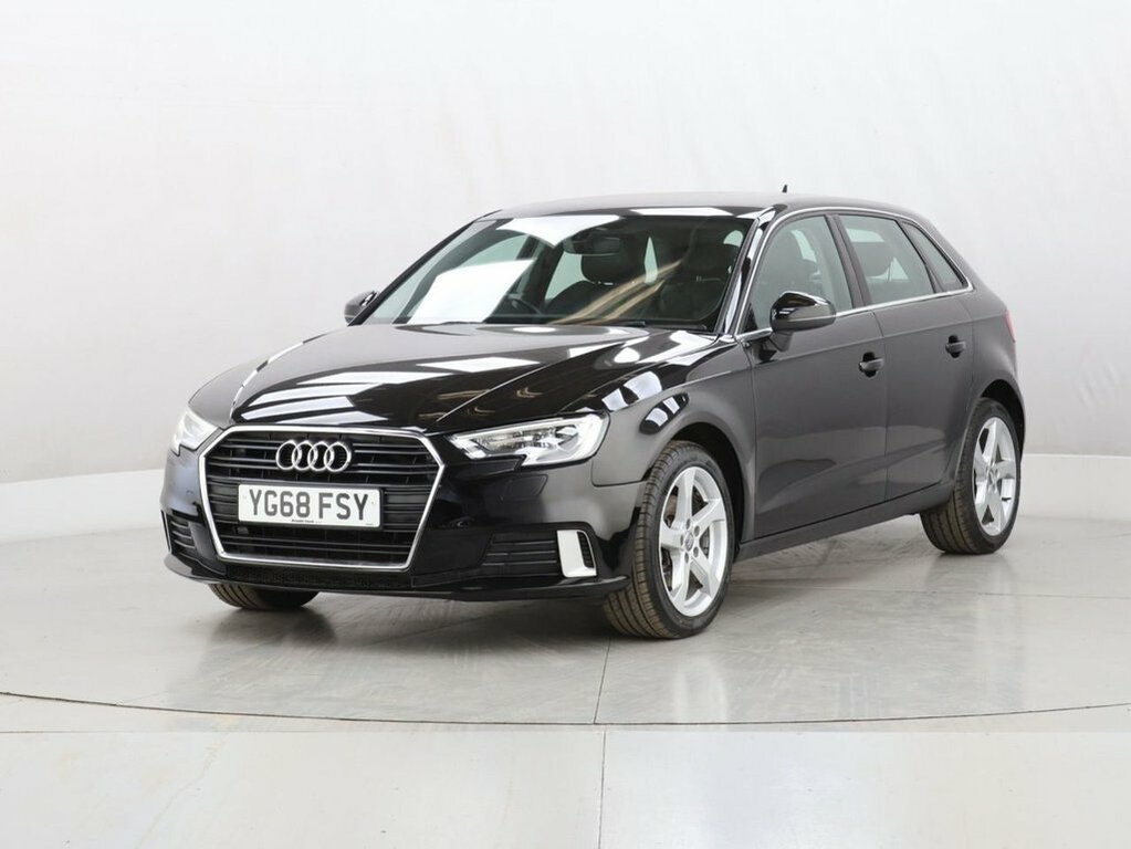 Audi A3 1L Sport YG68FSY Black #3