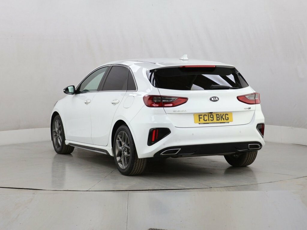 Kia Ceed 1L Gt-line FC19BKG White #6