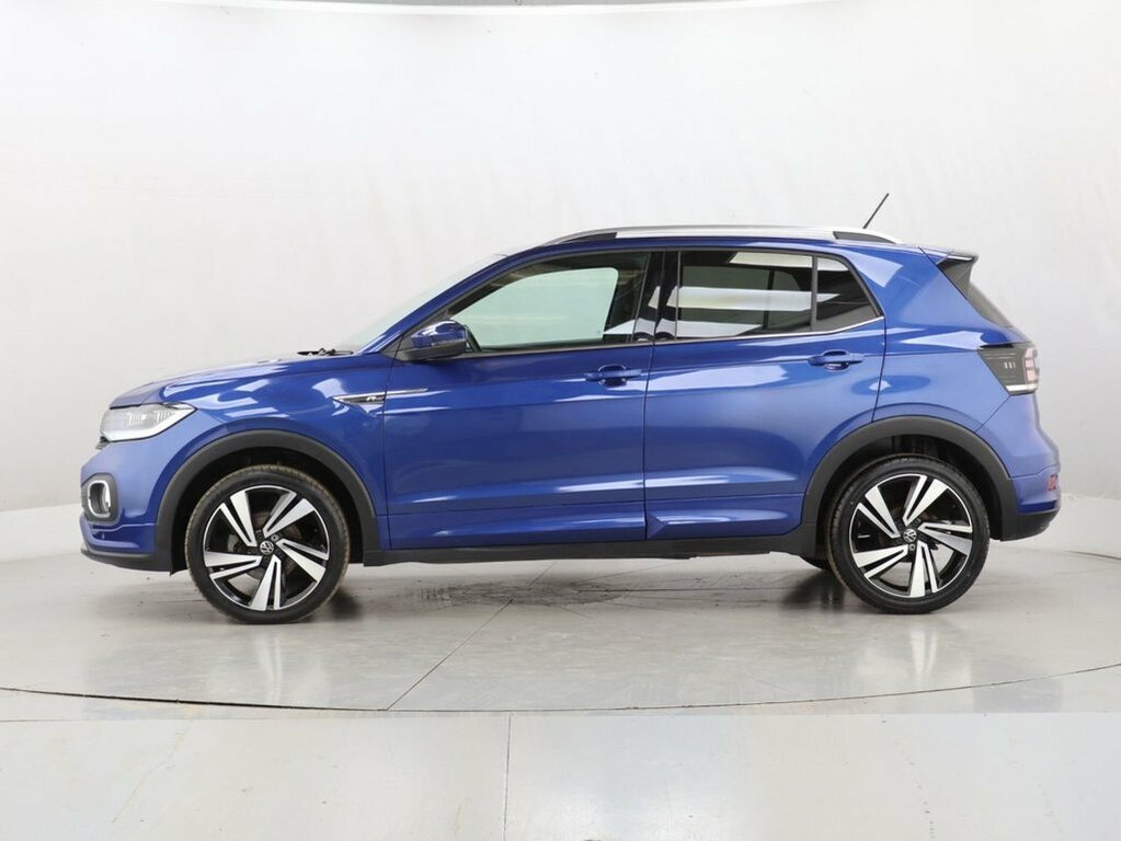 Volkswagen T-Cross 1L R-line DU23HLJ Blue #4