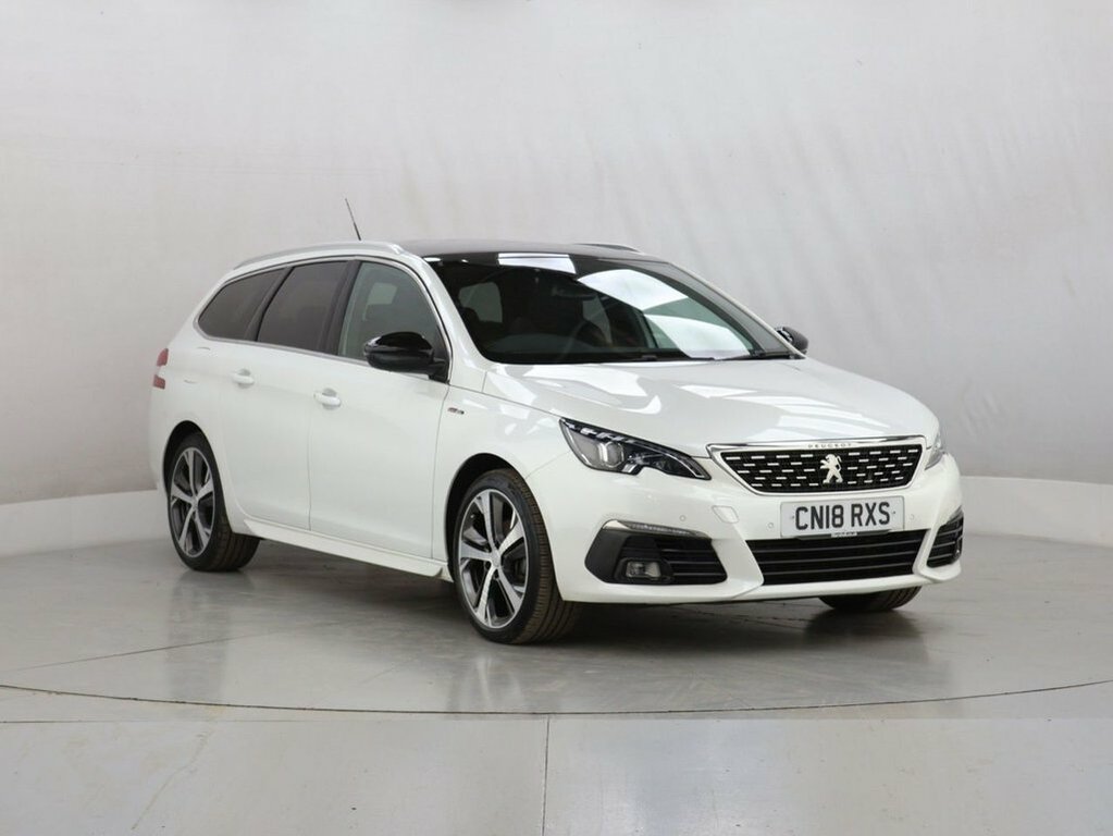 Peugeot 308 SW 1.2L Gt Line White #3