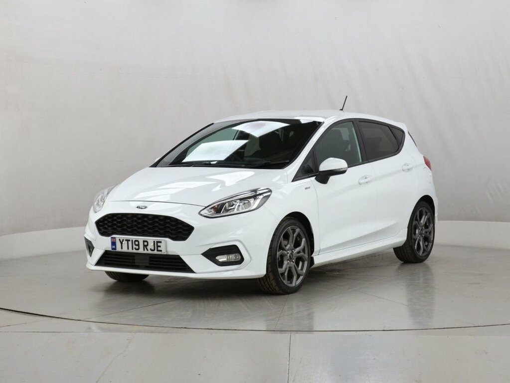 Ford Fiesta 1L St-line YT19RJE White #3