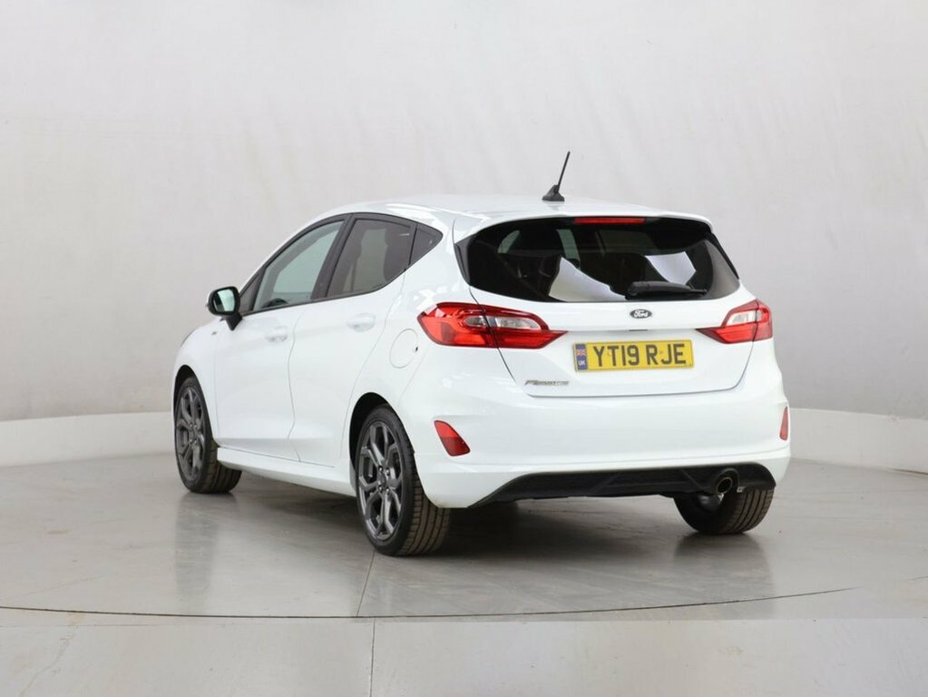 Ford Fiesta 1L St-line YT19RJE White #5