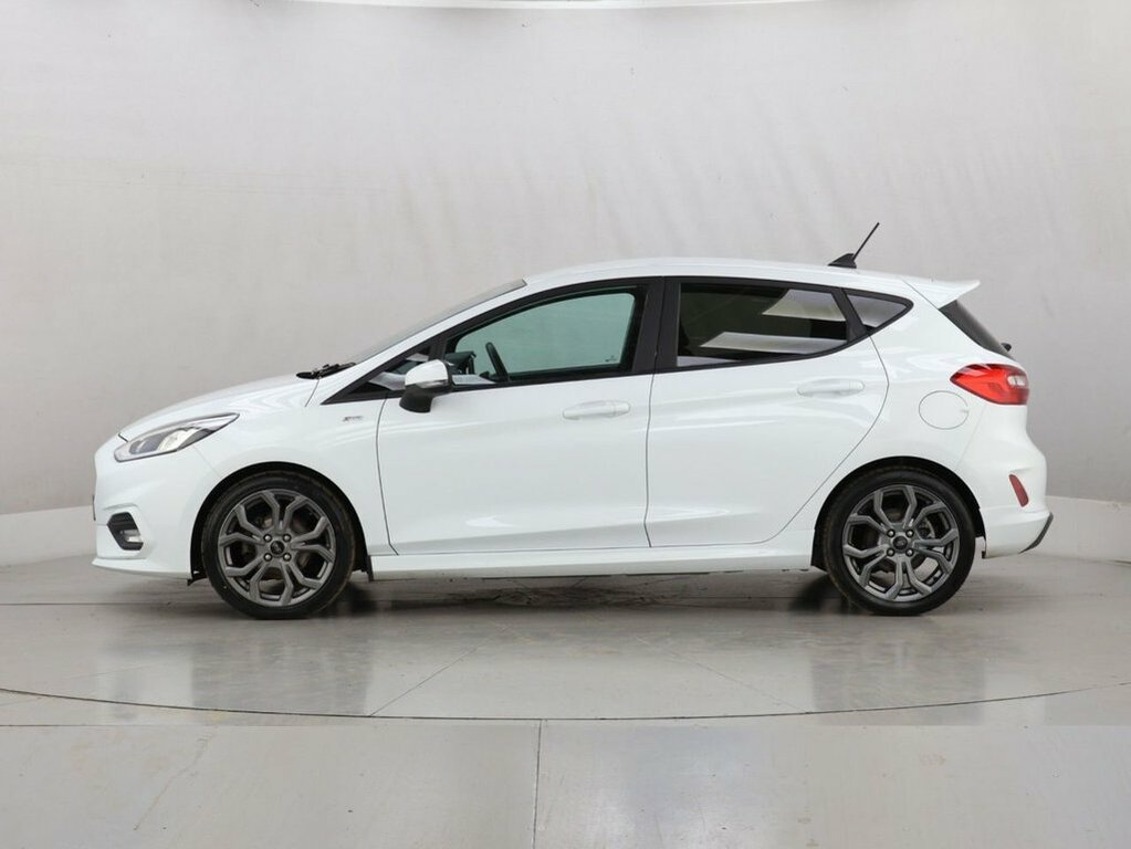 Ford Fiesta 1L St-line YT19RJE White #4