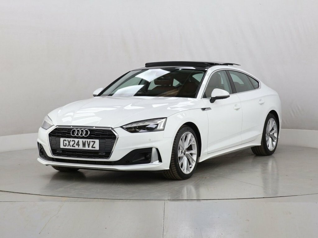 Audi A5 2L Sport GX24WVZ White #5