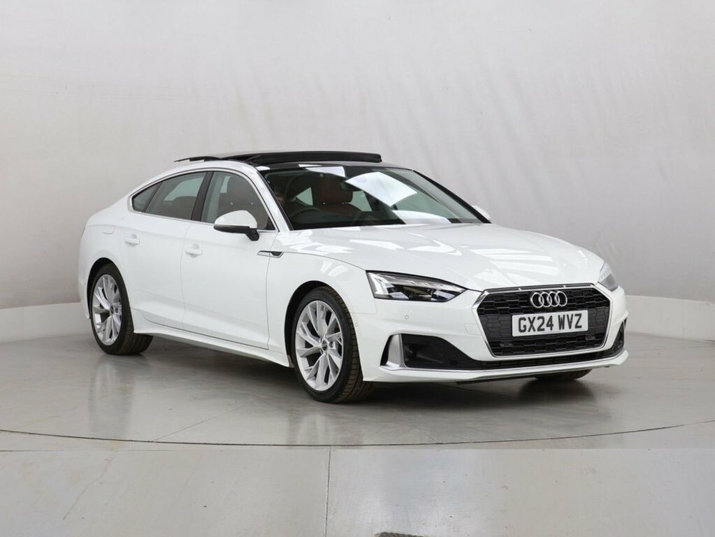 Audi A5 2L Sport GX24WVZ White #3