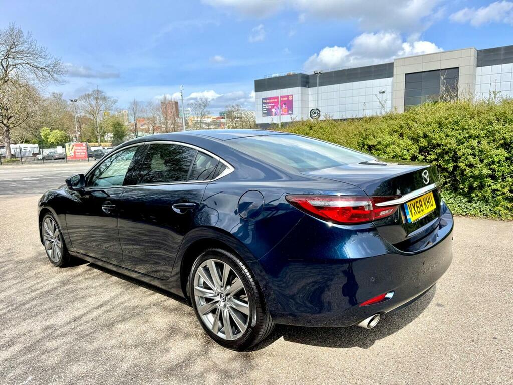 Mazda 6 Saloon 2.2 Skyactiv-d Sport Nav Euro 6 Ss VX68KHU Blue #3
