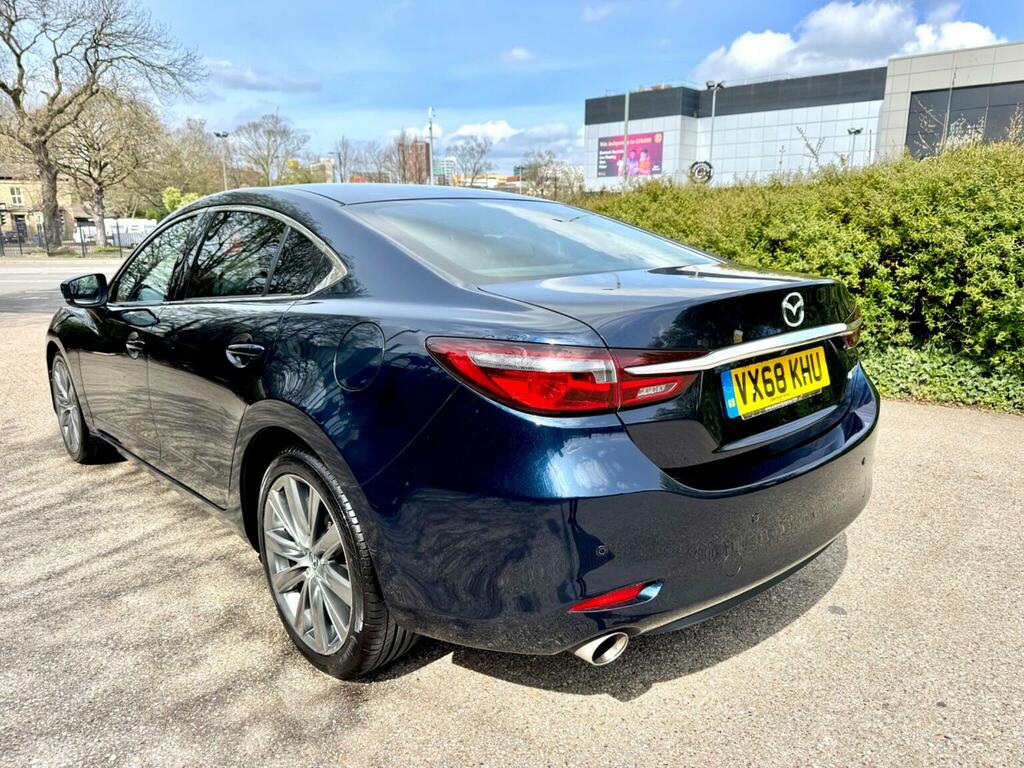 Mazda 6 Saloon 2.2 Skyactiv-d Sport Nav Euro 6 Ss VX68KHU Blue #5