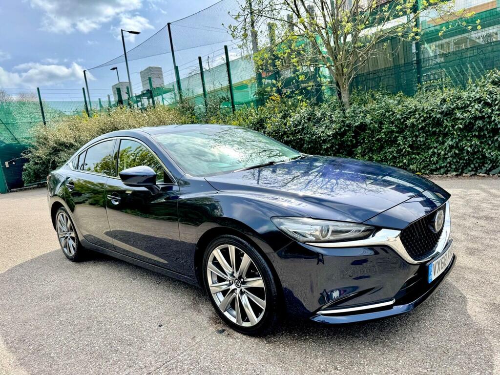 Mazda 6 Saloon 2.2 Skyactiv-d Sport Nav Euro 6 Ss Blue
