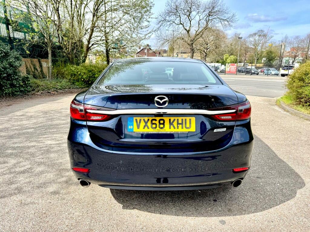 Mazda 6 Saloon 2.2 Skyactiv-d Sport Nav Euro 6 Ss VX68KHU Blue #6