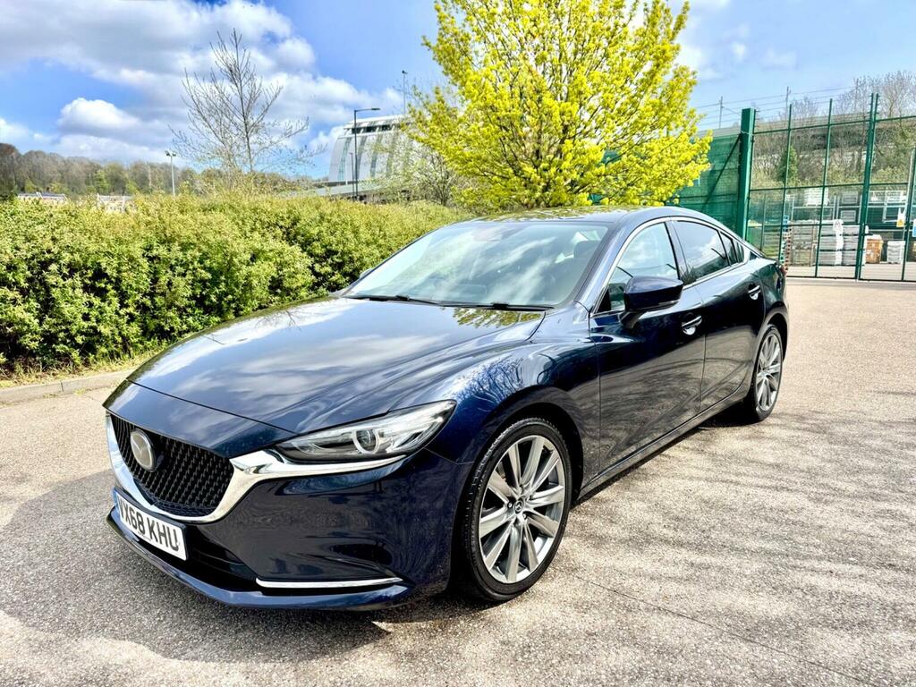 Mazda 6 Saloon 2.2 Skyactiv-d Sport Nav Euro 6 Ss VX68KHU Blue #2
