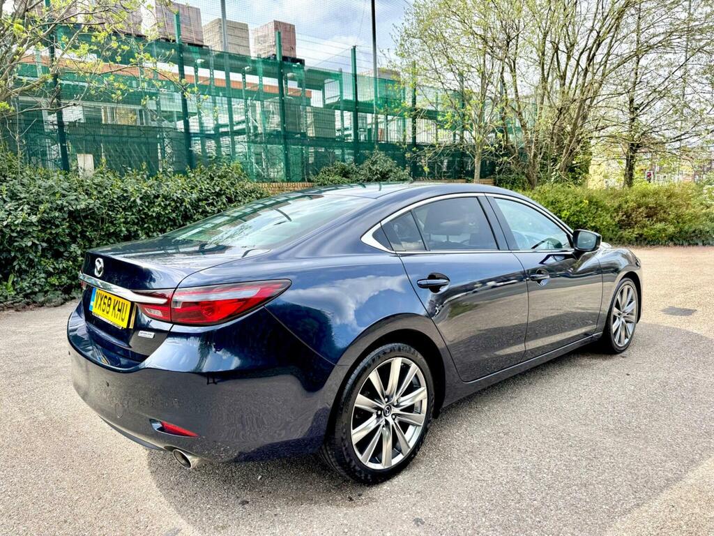 Mazda 6 Saloon 2.2 Skyactiv-d Sport Nav Euro 6 Ss VX68KHU Blue #4