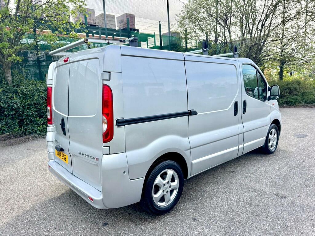 Vauxhall Vivaro Panel Van 2.0 Cdti Sportive Fwd L1 201414 DX14SSZ Silver #4
