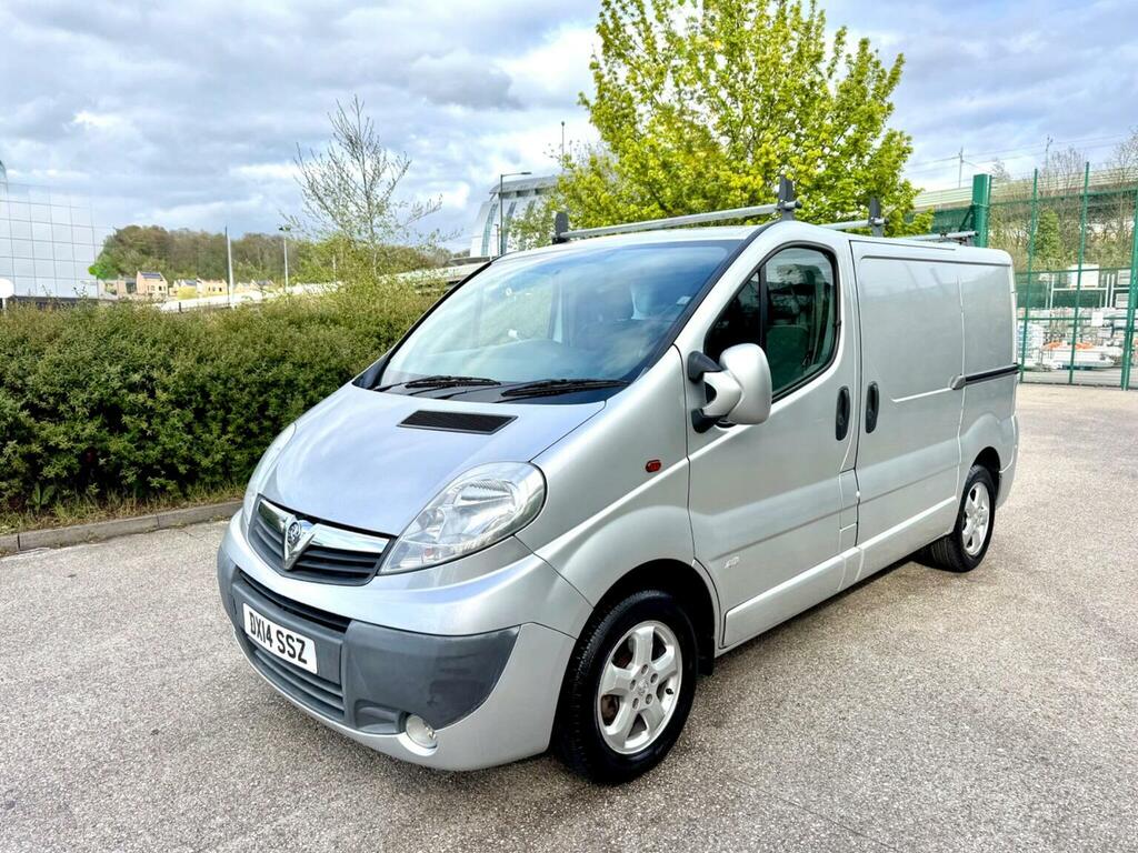 Vauxhall Vivaro Panel Van 2.0 Cdti Sportive Fwd L1 201414 DX14SSZ Silver #2