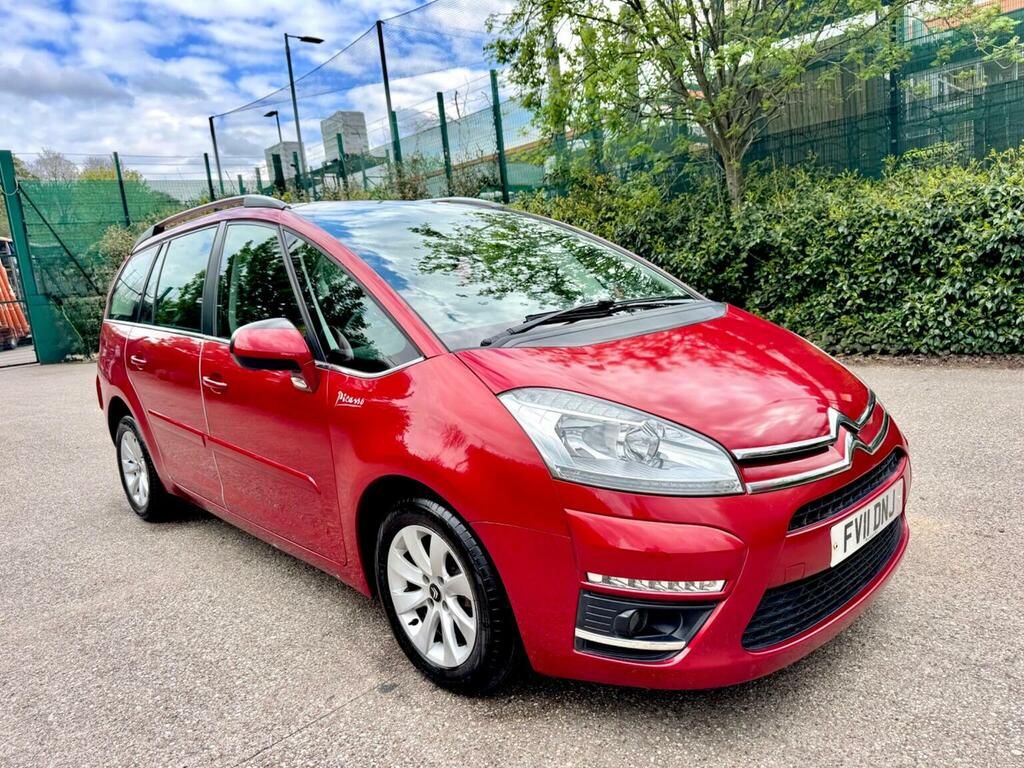 Citroen Grand C4 Picasso Mpv 1.6 Hdi Vtr Egs6 Euro 5 201111 Red