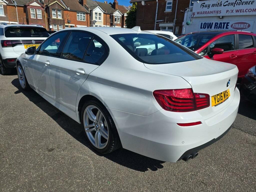 BMW 5 Series 520D 190 M Sport Step YG16WXS White #6