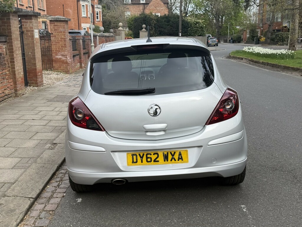 Vauxhall Corsa 1.4 16V Sri 201262 Silver #5
