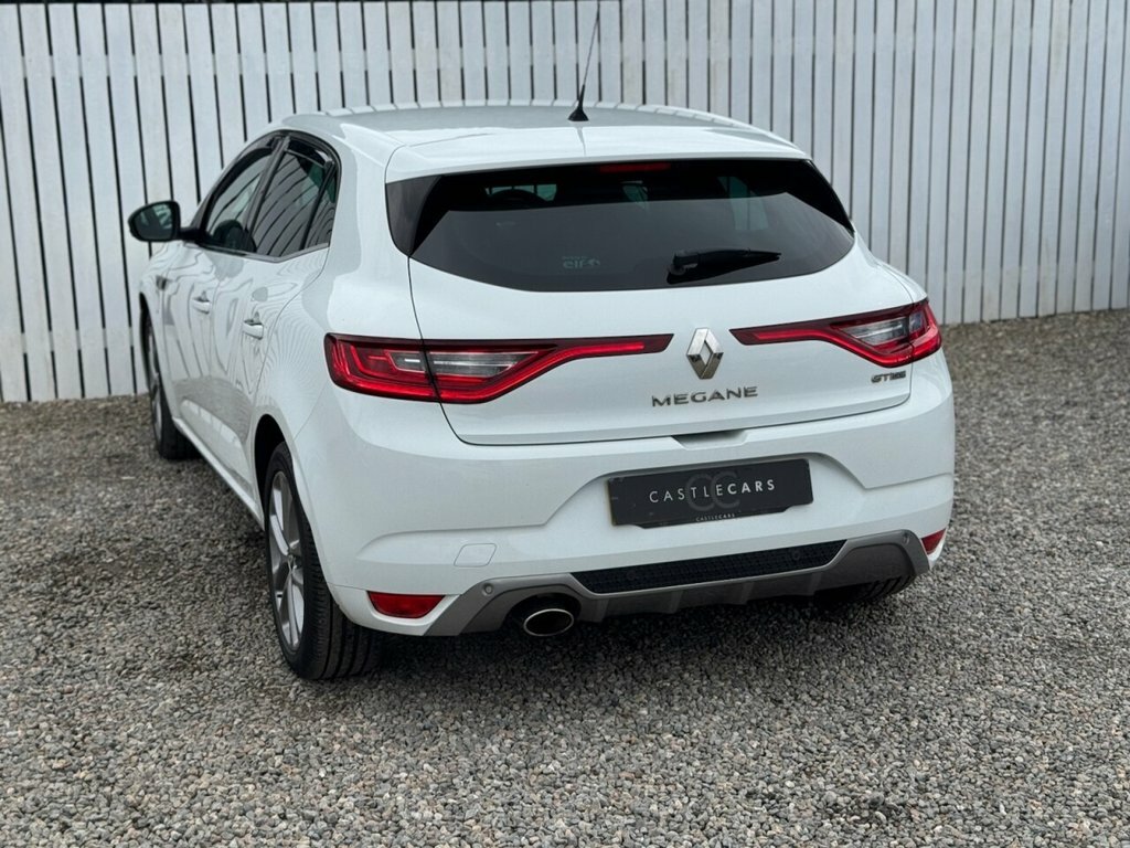 Renault Megane 1.2L Gt Line Nav White #4