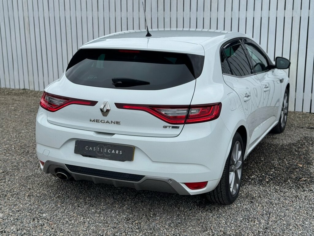 Renault Megane 1.2L Gt Line Nav White #5