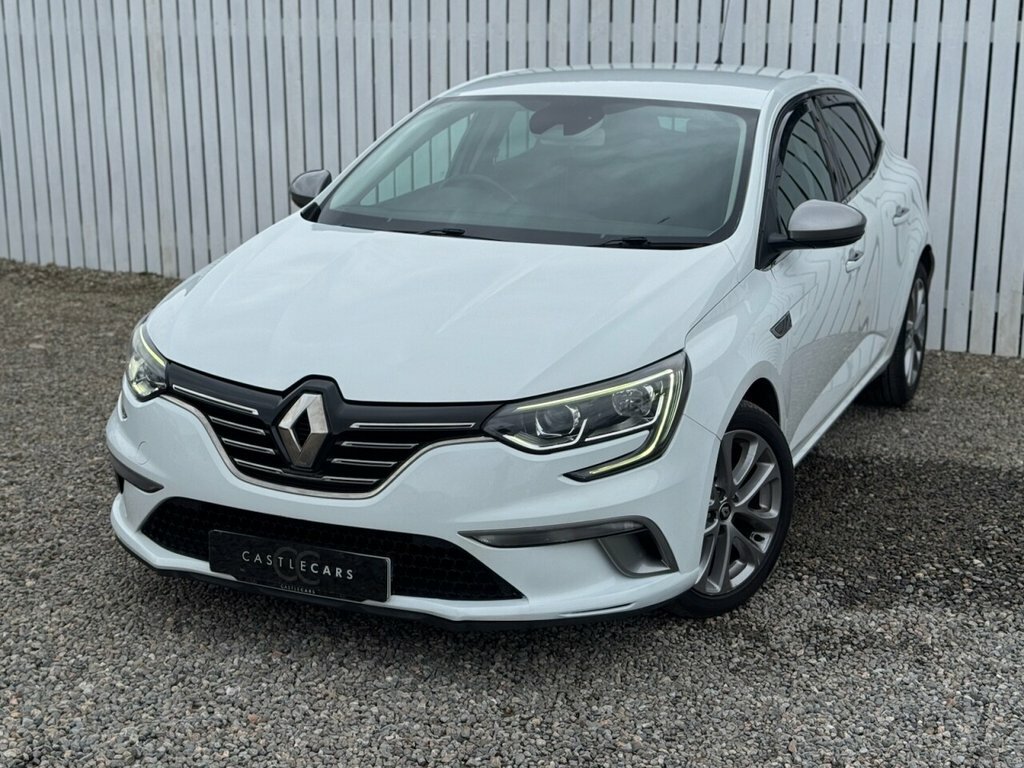 Renault Megane 1.2L Gt Line Nav White #2