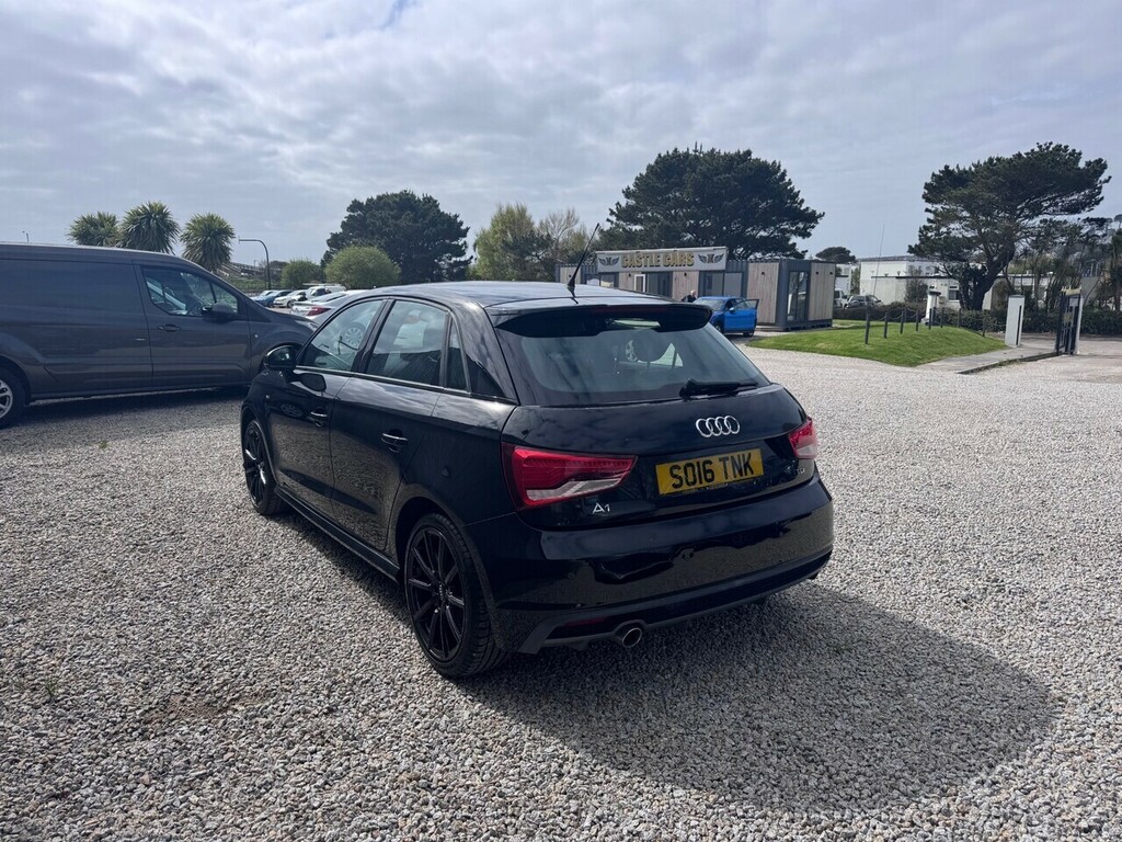 Audi A1 Tdi S Line SO16TNK Black #4