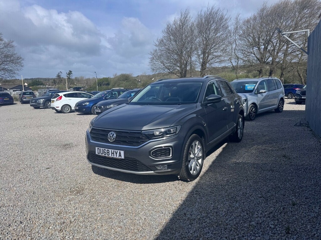 Volkswagen T-Roc Tdi Sel DU68HYA Grey #3