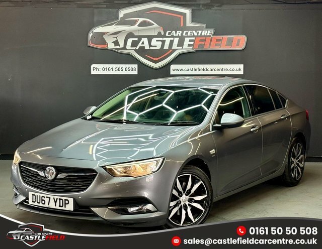 Vauxhall Insignia 2017 2.0 Turbo D Blueinjection Sri Nav Grand Sport DU67YDP Grey #3
