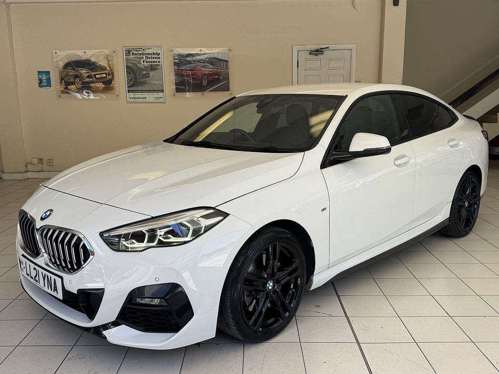BMW 2 Series Gran Coupe 220D M Sport U6394 Ulez LL21YNA White #4