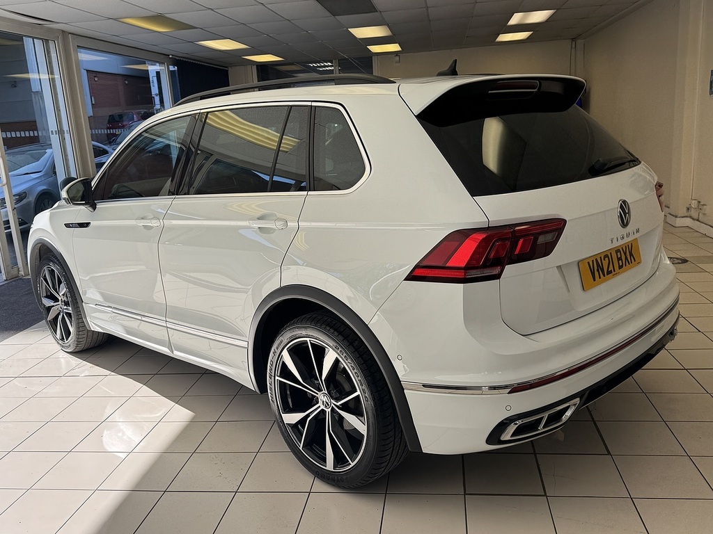 Volkswagen Tiguan Tsi R-line U6420 Ulez VN21BXK White #4