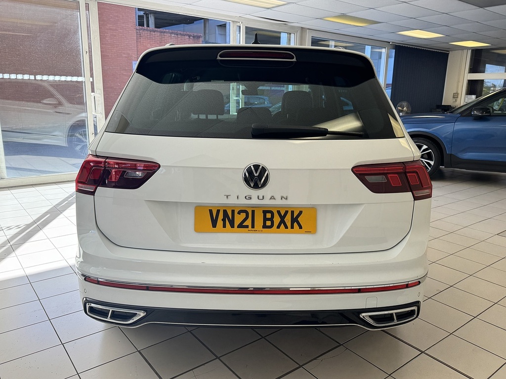 Volkswagen Tiguan Tsi R-line U6420 Ulez VN21BXK White #6