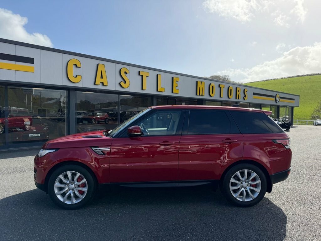 Land Rover Range Rover Sport 3L Hse YL17XYM Red #4