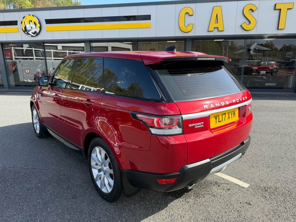Land Rover Range Rover Sport 3L Hse YL17XYM Red #5