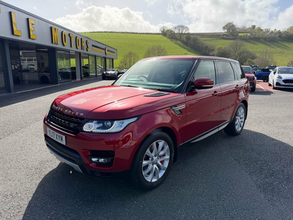 Land Rover Range Rover Sport 3L Hse YL17XYM Red #3