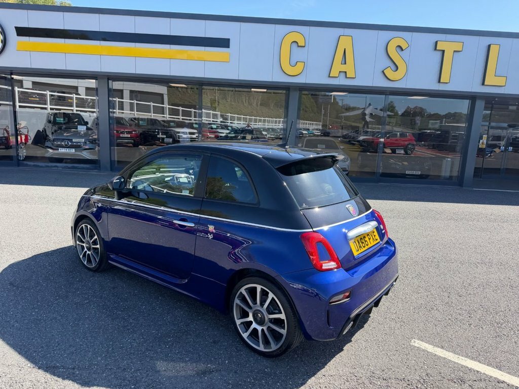 Abarth 595 1.4L Turismo DA66PXE Blue #3