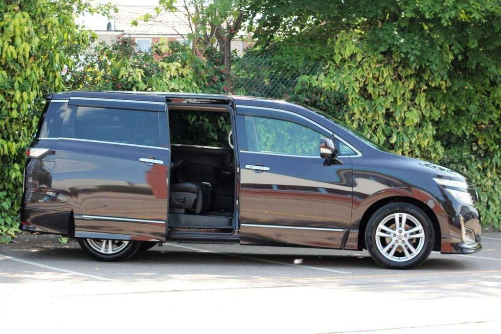 Nissan Elgrand Mpv 2.5 Highway Star 7 Seats 201160 IMP460 Black #3