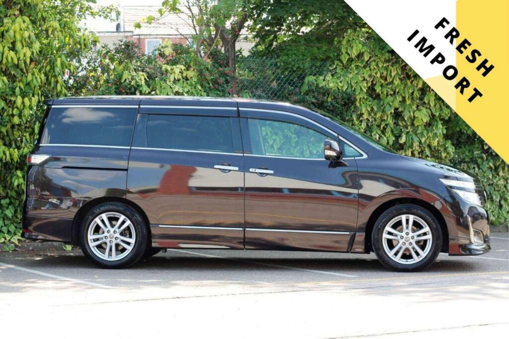 Nissan Elgrand Mpv 2.5 Highway Star 7 Seats 201160 IMP460 Black #2