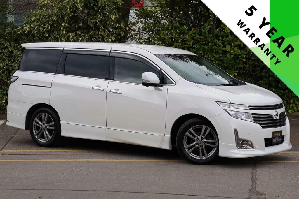 Nissan Elgrand Mpv 3.5 V6 Highway Star Urban Selection V 7 Se White
