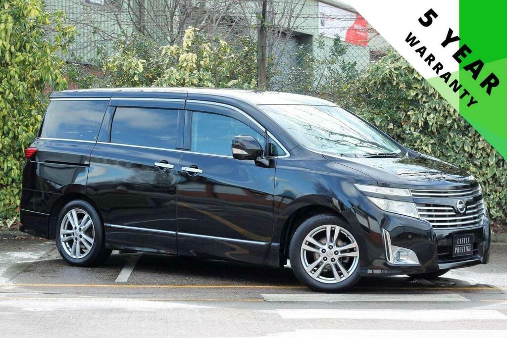 Nissan Elgrand Mpv 3.5 V6 Highway Star Premium 7 Seats 2010 Black