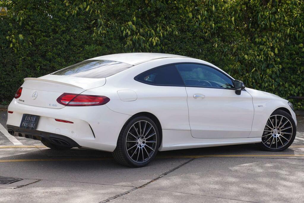 Mercedes-Benz C Class Coupe 3.0 C43 V6 Amg Premium G-tronic 4Matic Eu IMP665 White #3