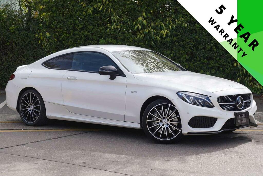 Mercedes-Benz C Class Coupe 3.0 C43 V6 Amg Premium G-tronic 4Matic Eu White