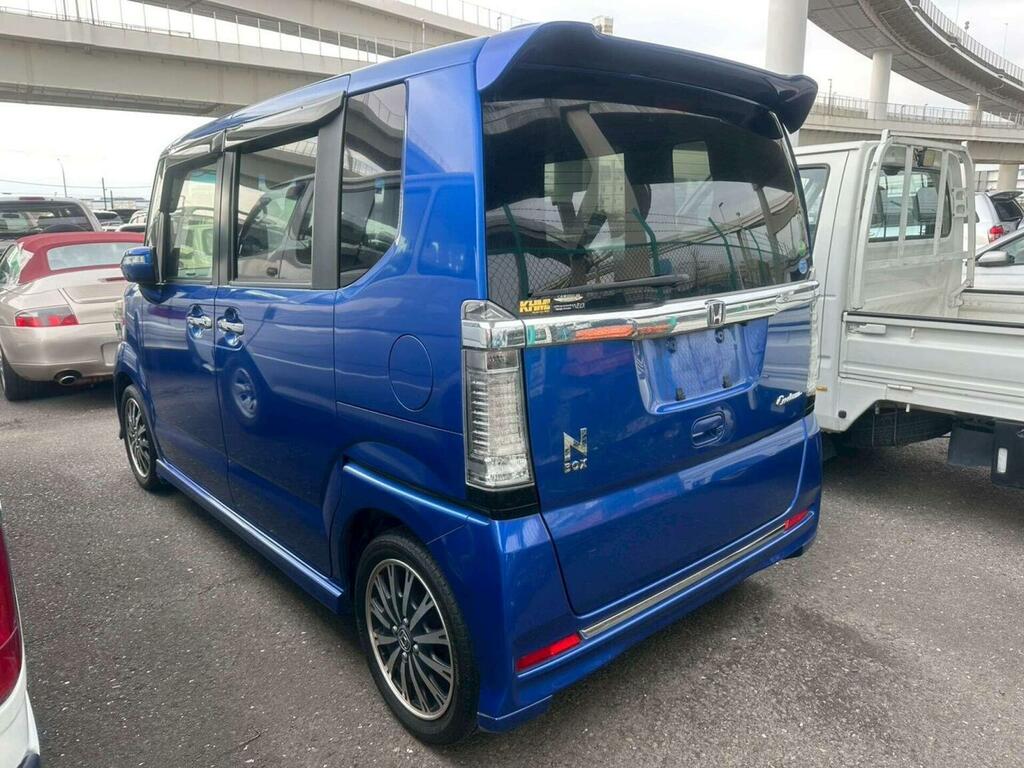 Honda N-Box Hatchback 0.6 G Turbo L Package 201515 Blue #4