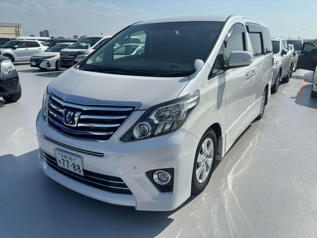 Toyota Alphard Hatchback Grey #4